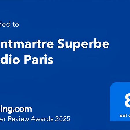 Montmartre Superbe Studio Paris Free Netflix Zewnętrze zdjęcie