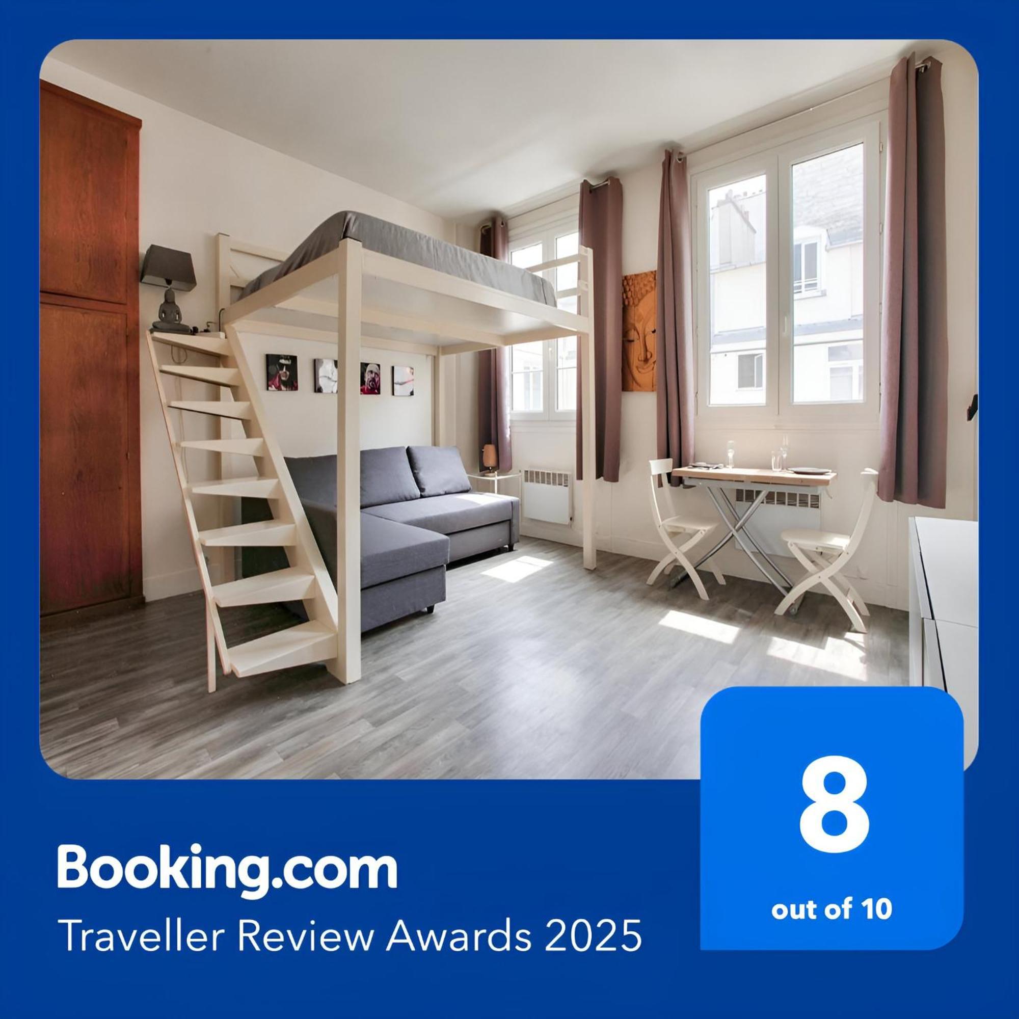 Montmartre Superbe Studio Paris Free Netflix Zewnętrze zdjęcie